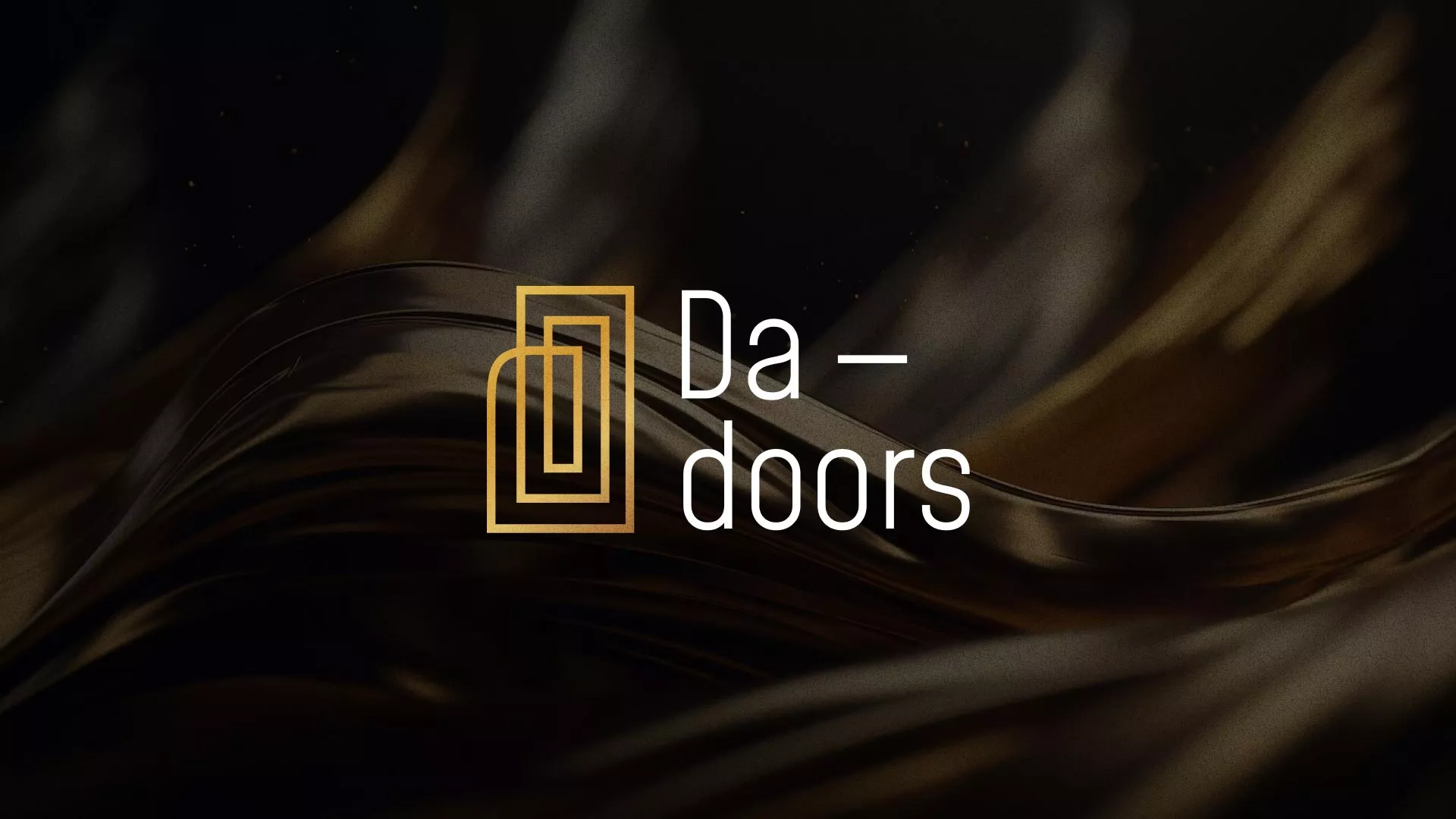 Разработка логотипа для компании «DA-DOORS» в Княгинино